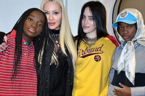 Madonna's Twins Steal the Spotlight: Growing Up Fast in a Rare Photo with Billie Eilish