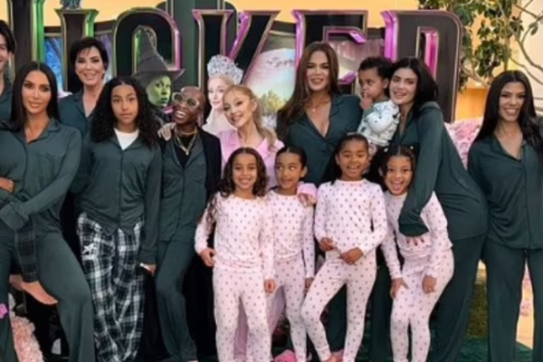 Inside Kim Kardashian’s Lavish ‘Wicked’ Pajama Party with Ariana Grande and Cynthia Erivo