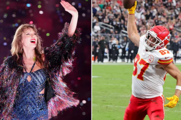 Taylor Swift Appears to Make Sweet Nod to Travis Kelce as He Celebrates Scoring First Touchdown of NFL Season