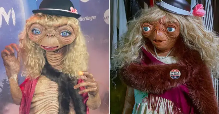 Heidi Klum and Husband Tom Kaulitz Debut Elaborate E.T. Halloween Costume After Janelle Monáe Did Her Own Take