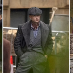 Barry Keoghan is seen for the FIRST time on the set of the Peaky Blinders movie as he films alongside co-stars Sophie Rundle and Tim Roth in Yorkshire