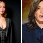 Jennifer Lawrence Knocks on Doors for Kamala Harris Ahead of Election Day