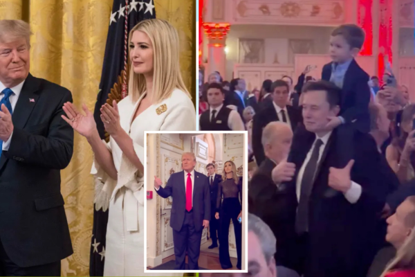 Ivanka Trump attends election night party at Mar-a-Lago, along with guests including Caitlyn Jenner and Elon Musk