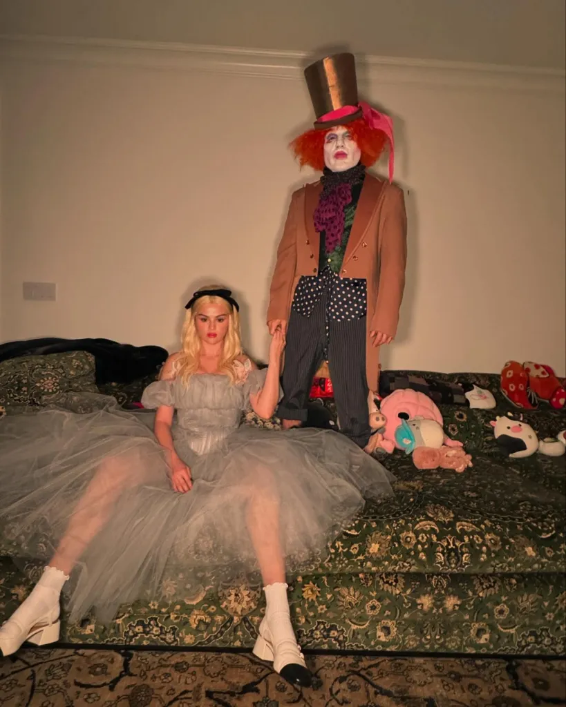 curiouser curiouser selena gomez benny 92565894 1 Halloween 2024: Celebrities Show Off Their Wildest Costumes