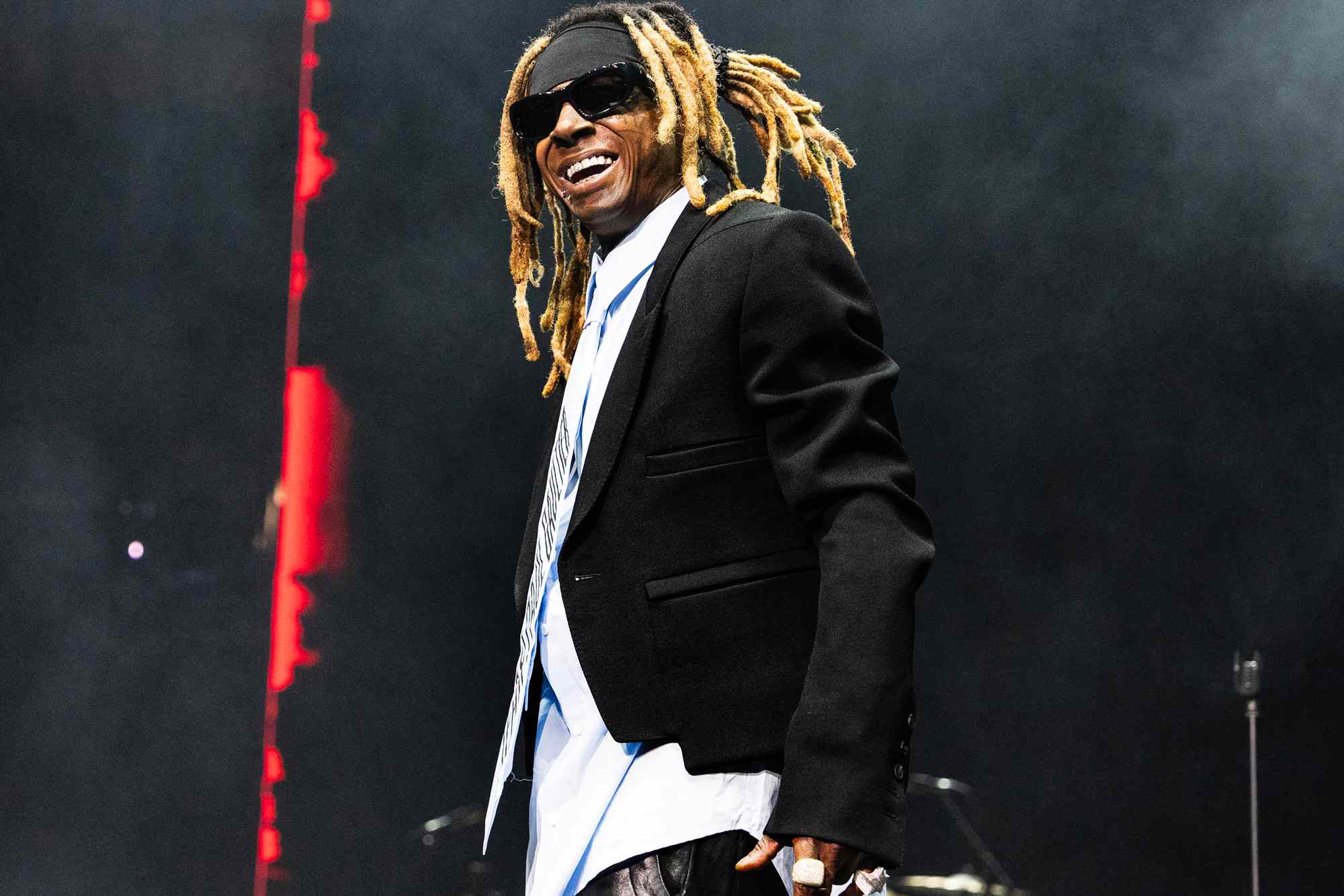 lil wayne lil weezyana fest 11324 87a8e19b7615454e8013659d620efc1d Ariana Grande and Cynthia Erivo Promote Wicked in Australia, Plus Kim Kardashian and More