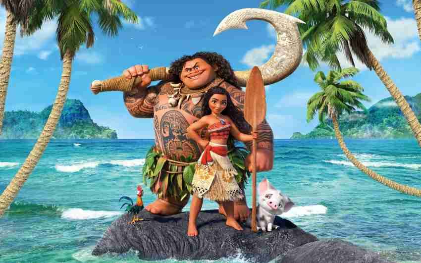 medium poster871 disney moana 4k 8k on fine art paper hd quality original Historic Box Office Success, Moana 2 Smashes Records