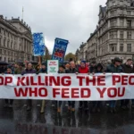 UK Farmers Take to the Streets to Protest Tax Changes