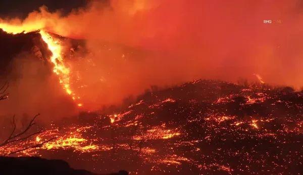 Franklin Fire Rages Through Malibu, Triggering Evacuations