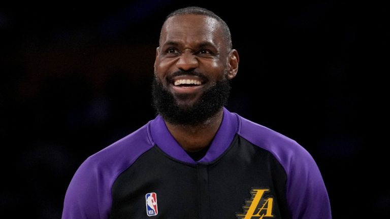 Los Angeles Lakers forward LeBron James 1 768x432 1 LeBron James, Max Christie carry Lakers past Blazers 114-106 for their 6th win in 8 games